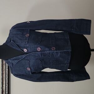 Lucky Brand Blue Denium sample crop jacket